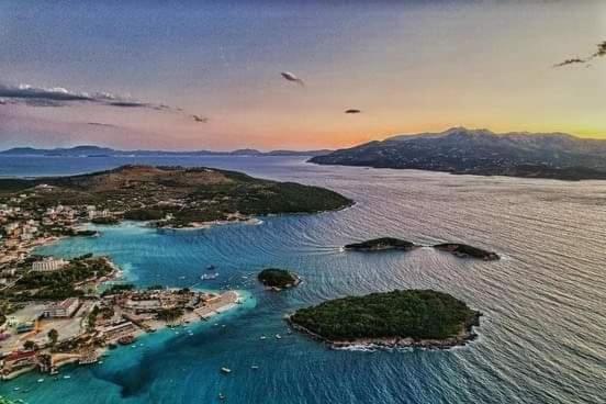 Appartamento Vila Anxhela Ksamil Esterno foto